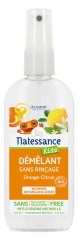 Natessance Kids Detangler Organico Senza Risciacquo Arancia-limone 150 ml