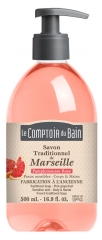 Le Comptoir du Bain Pink Grapefruit Marseille Traditional Soap 500ml
