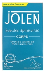 Jolen Body Hair Removal Strips 36 Strips