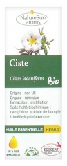 NatureSun Aroms Eterisk Olja Cistus (Cistus ladaniferus) Ekologisk 5 ml