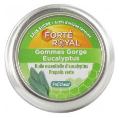 Forté Pharma Eukaliptusowe Gumy do Gardła 45 g