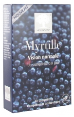 New Nordic Myrtille Vision Normale 30 Comprimés