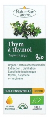 NatureSun Aroms Huile Essentielle Thym à Thymol (Thymus zygis) Bio 10 ml