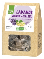 Esprit Bio Lavande Aubier de Tilleul à Infuser 15 Sachets