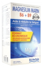 Biotechnie Magnesium Marin B6 B9 100 Gélules
