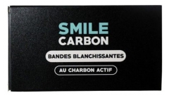 Smile Carbon 14 x 2 Bandes Blanchissantes au Charbon Actif