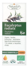 NatureSun Aroms Ätherisches Öl Eukalyptus Radiata (Eukalyptus Radiata) Bio 10 ml