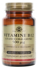 Vitamine B 12 500 mcg 50 Gélules Végétales