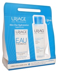 Uriage Crème d'Eau Légère 40 ml + Eau Micellaire Thermale 250 ml Offerte