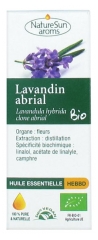 NatureSun Aroms Olio Essenziale di Lavandin Abrial (Lavandula Hybrida Clone Abrial) Organic 10 ml