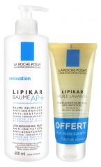 La Roche-Posay Lipikar Balm AP+ 400ml + Free Cleansing Oil 100ml