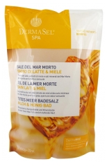 DermaSel Spa Dead Sea Bath Salt Milk and Honey 400g