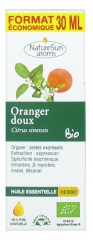NatureSun Aroms Organic Essential Oil Sweet Orange (Citrus Sinensis) Economic Size 30ml