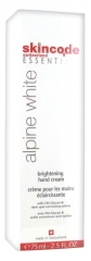 Skincode Essentials Alpine White Crème Pour Les Mains Éclaircissante 75 ml