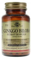 Solgar Ginkgo Biloba 60 Gélules Végétales