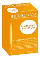 Bioderma Photoderm Bronz Oral Complément Nutritionnel 30 Capsules