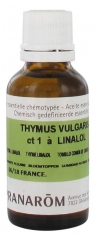 Pranarôm Huile Essentielle Thym Vulgaire à Linalol (Thymus vulgaris CT linalol) 30 ml