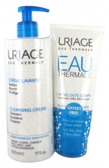 Uriage Crème Lavante 500 ml + Lait Velouté Corps 200 ml Offert