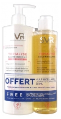 SVR Topialyse Intensive Balm 400ml + Free Micellar Oil 200ml