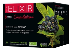 Santé Verte Bio Elixir Circulation 15 Phials