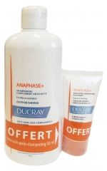 Ducray Anaphase+ Anti-Hair Loss Complement Shampoo 400ml + Free Strengthening Conditioner 50ml