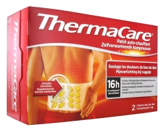 ThermaCare Patch Auto-Chauffant 16h Bas du Dos 2 Patchs