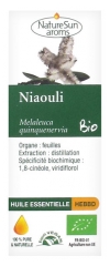 NatureSun Aroms Olio Essenziale di Niaouli (Melaleuca Quinquenervia) Organic 10 ml