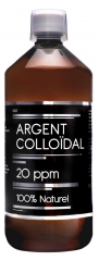 Aquasilice Silber Kolloidal 20 ppm 100% Natürlich 1 L