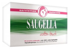 Saugella Cotton Touch 10 Maternity Sanitary Napkins