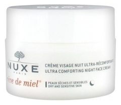 Nuxe Rêve de Miel Crème Visage Ultra-Réconfortante Nuit 50 ml