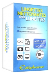 Estipharm Lingettes Nettoyantes pour Lunettes 30 Lingettes