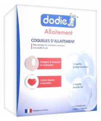 Dodie 4 Coquilles d'Allaitement