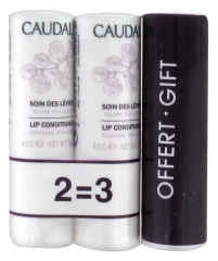 Caudalie Lips Conditioner 3 x 4.5g