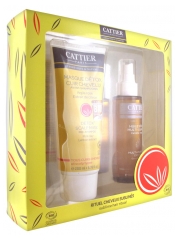 Cattier Sublime Hair Ritual Set Detox Scalp Mask Pre-Shampoo 200ml + Dry Oil 100ml