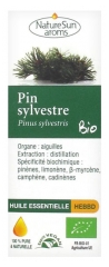 NatureSun Aroms Pino Silvestre (Pinus Sylvestris) Olio Essenziale Organico 10 ml