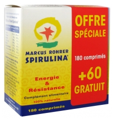 Marcus Rohrer Spirulina Special Offer 180 Tablets + 60 Free