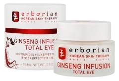 Erborian Ginseng Infusion Total Eye Eye Eye Contour Tensor Effekt 15 ml