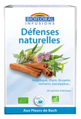 Biofloral Infusions Organic Natural Defenses 20 Sachets
