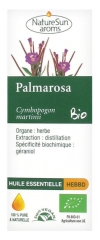 NatureSun Aroms Organic Essential Oil Palmarosa (Cymbopogon Martinii) 10ml