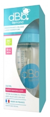 dBb Remond Botella Anti-Cólico Cristal Grande Apertura 0-4 Meses 240 ml