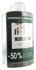 Klorane Shampoing à la Quinine et aux Vitamines B Lot de 2 x 400 ml