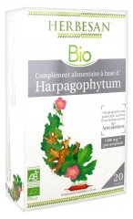 Herbesan Bio Organic Harpagophytum 20 Phials of 15ml