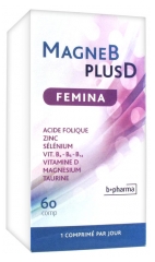 Bpluspharma MagneBPlusD Femina 60 Tablets