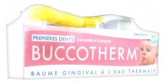 Buccotherm First Teeth Teething Gel with Thermal Springwater 50ml + 1 Toothbrushes