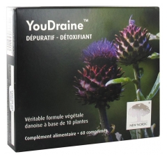 New Nordic YouDraine Entschlackend Entgiftend 60 Tabletten