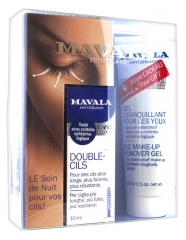 Mavala Double-Lashes 10ml + Mavala Eye Make-up Remover Gel 50ml Free