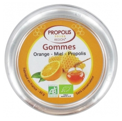 Redon Propolis Pomarańczowy Miodowe Gumy Propolisowe 45 g