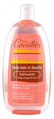 Rogé Cavaillès Huile Bain et Douche Satinante Huile d'Argan et Rose 500 ml