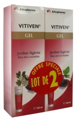 Arkopharma Gel Vitiven Circulation Lot de 2 x 150 ml
