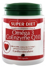 Superdiet Omega 3 Coenzyme Q10 180 Capsules